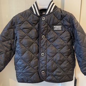 Kids 2Y Burberry quilted jacket
